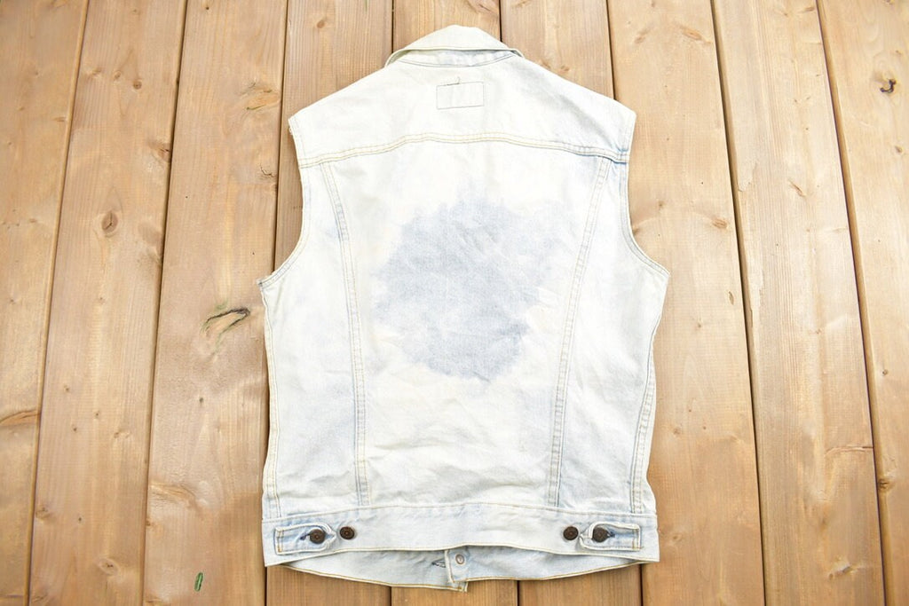 Vintage 1990s Levis Denim Vest Size 36