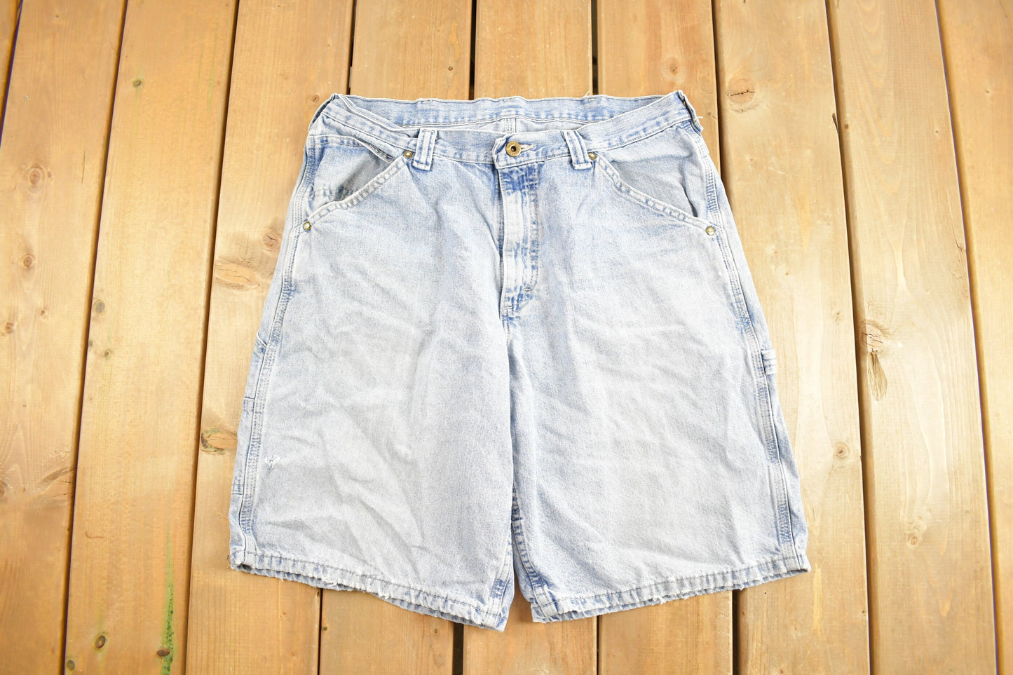 Lee Dungarees Denim Carpenter Shorts Vintage 90's 