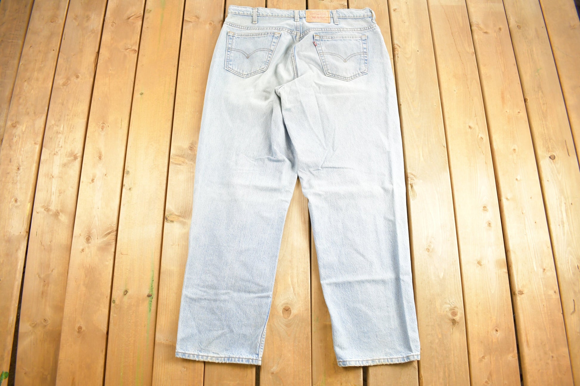 Vintage 1990s Levi's Red Tab Denim Jeans Size 39 x 32