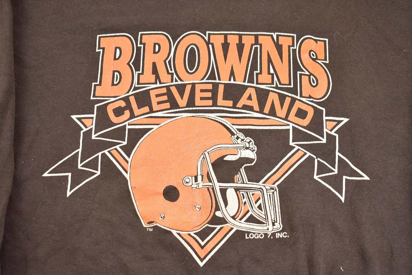 Vintage 1990s Cleveland Browns NFL Crewneck Sweatshirt / Made In USA / Football / Sportswear / Americana