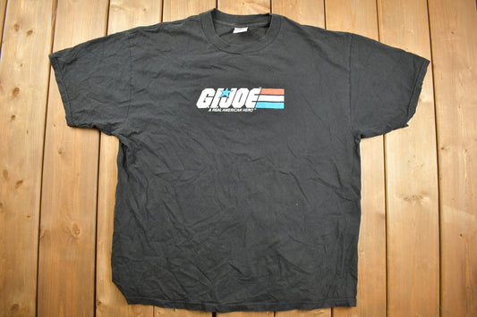 Vintage 1990s G.I. Joe A Real American Hero Graphic T-shirt / Vintage Movie T Shirt / Vintage Comic Tee / Rare Vintage / Premium Vintage