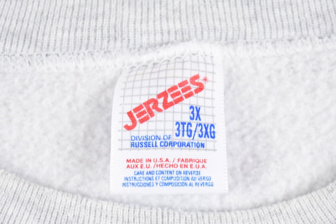 Vintage 1990s Michigan Upper Peninsula Crewneck Sweatshirt / 90s Crewneck / Made In USA / Essential / Streetwear / 90s / Jerzees