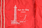 Vintage 1970s Put In Bay Ohio Windbreaker Jacket