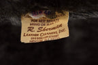 Vintage 1970s Wickbury Fur Lined Suede Coat