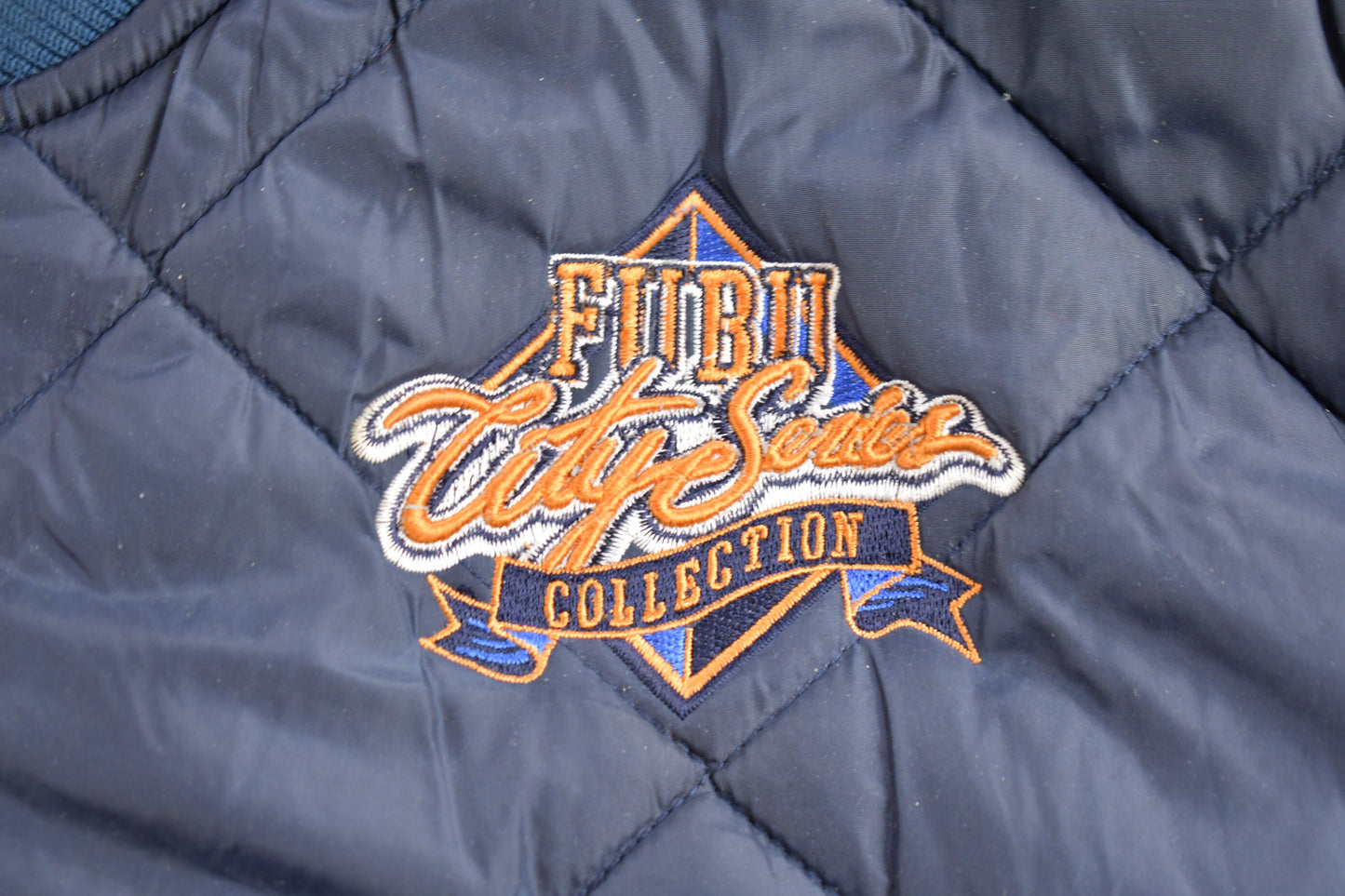 Vintage 1990s Reversible Tennessee Fubu Bomber Jacket / Athleisure / Streetwear / Athletic Sportswear / Streetwear / Fubu Bomber / Quilted