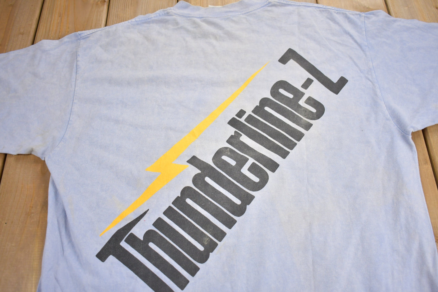 Vintage 1990s Thunderline-Z Graphic T Shirt / Vintage T Shirt / Streetwear / Graphic Tee / Single Stitch / Made In USA