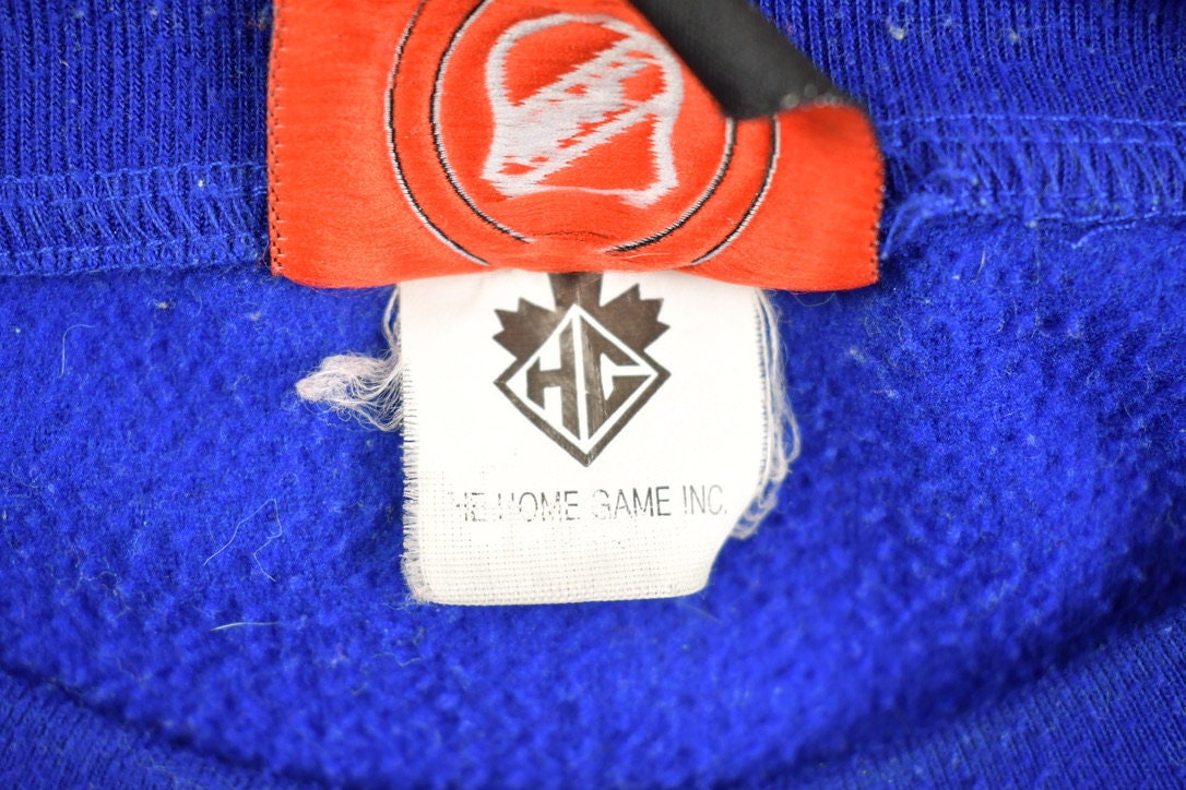 Vintage 1990s Montreal Canadiens NHL Hockey Fleece Crewneck