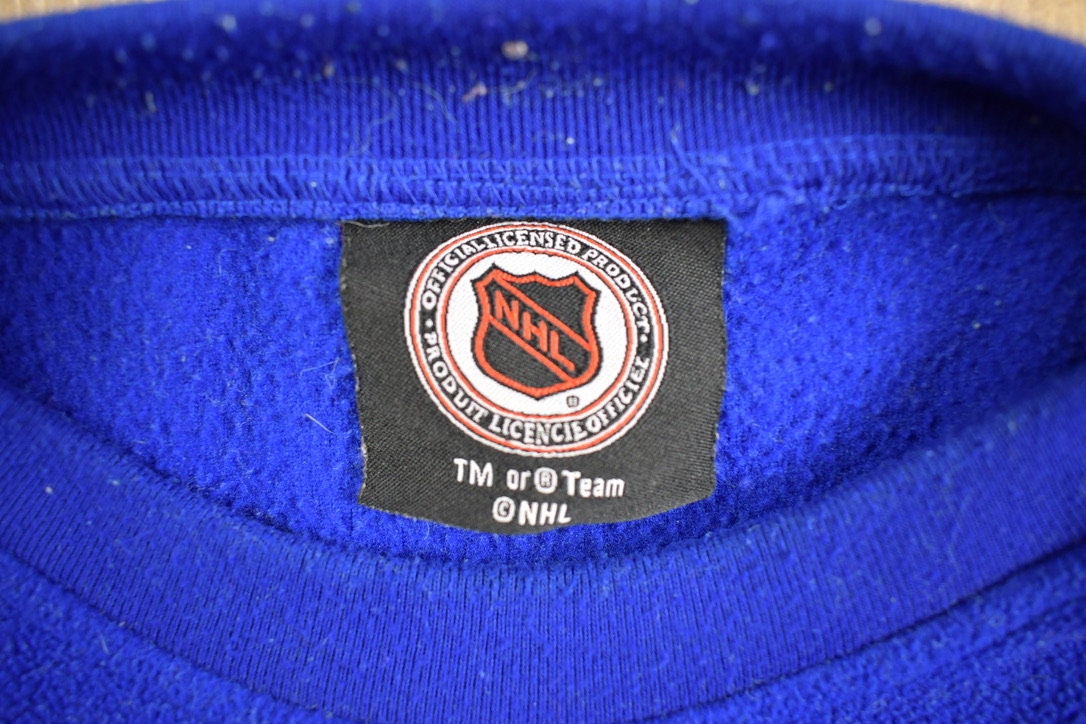 Vintage 1990s Montreal Canadiens NHL Hockey Fleece Crewneck