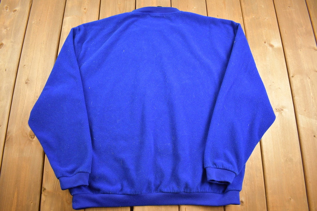 Vintage 1990s Montreal Canadiens NHL Hockey Fleece Crewneck