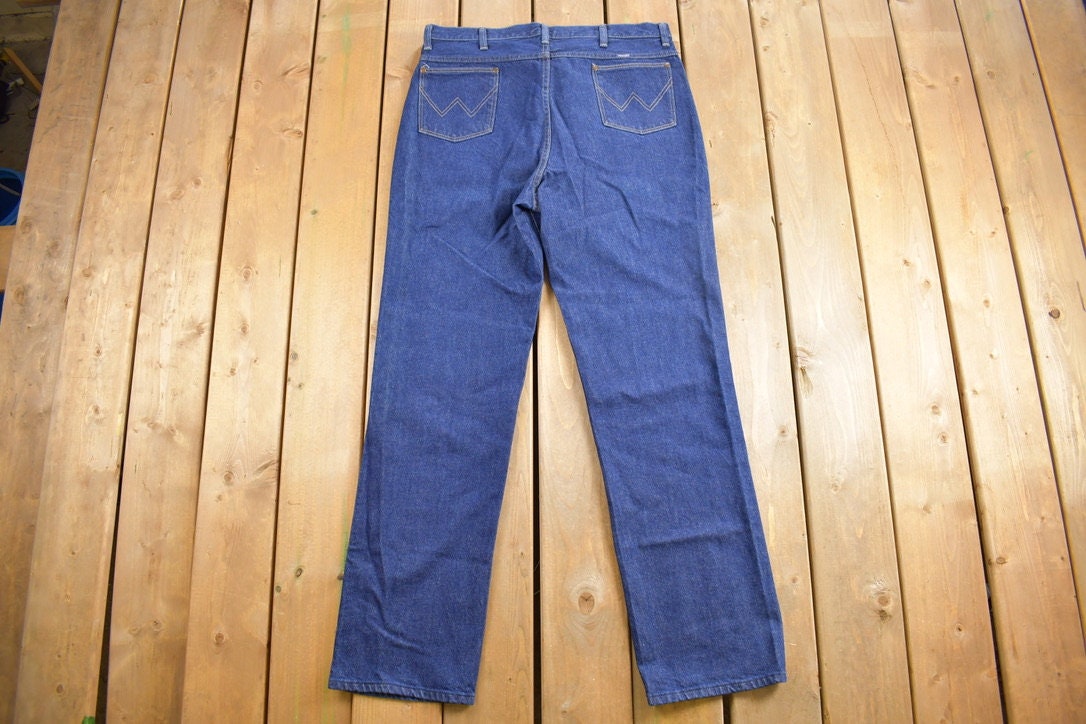 Vintage 1980s Wrangler Jeans Size 35 X 33