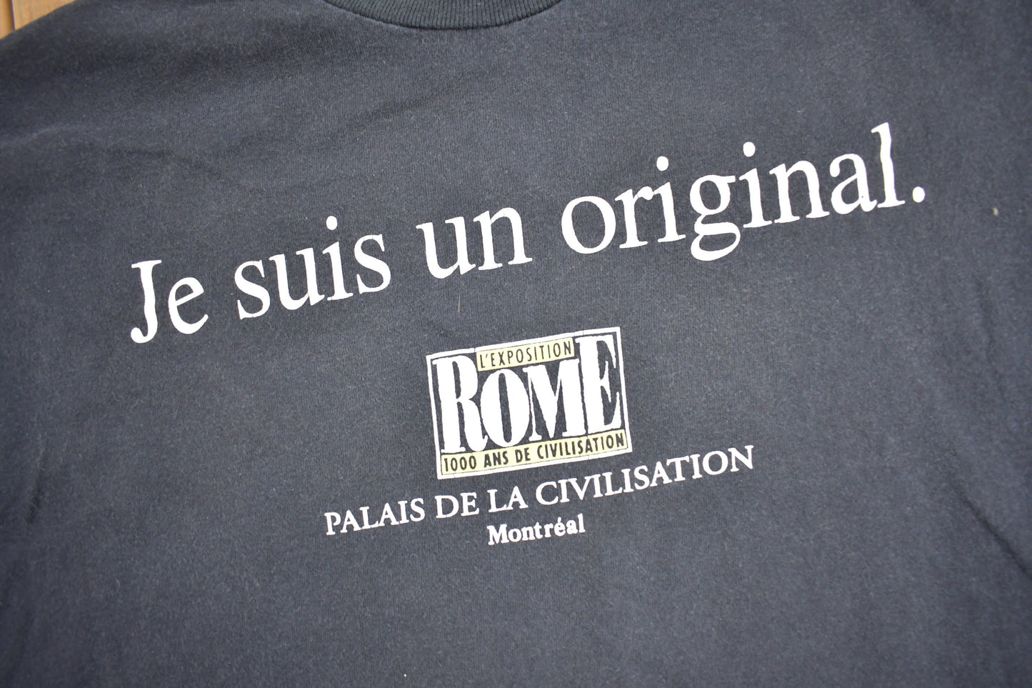 Vintage 1990s Rome Exposition Montreal Graphic T Shirt / Vintage T Shirt / Streetwear / Graphic Tee / Single Stitch / Made In Canada