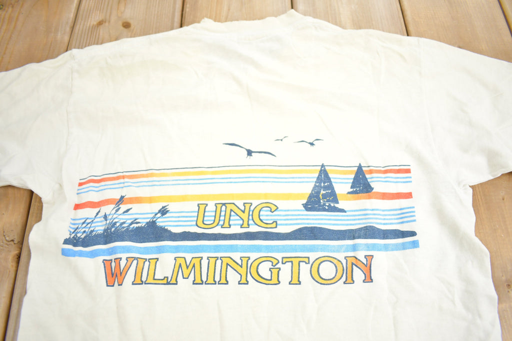 Vintage 1970s UNC Wilmington Collegiate Surfing T-Shirt