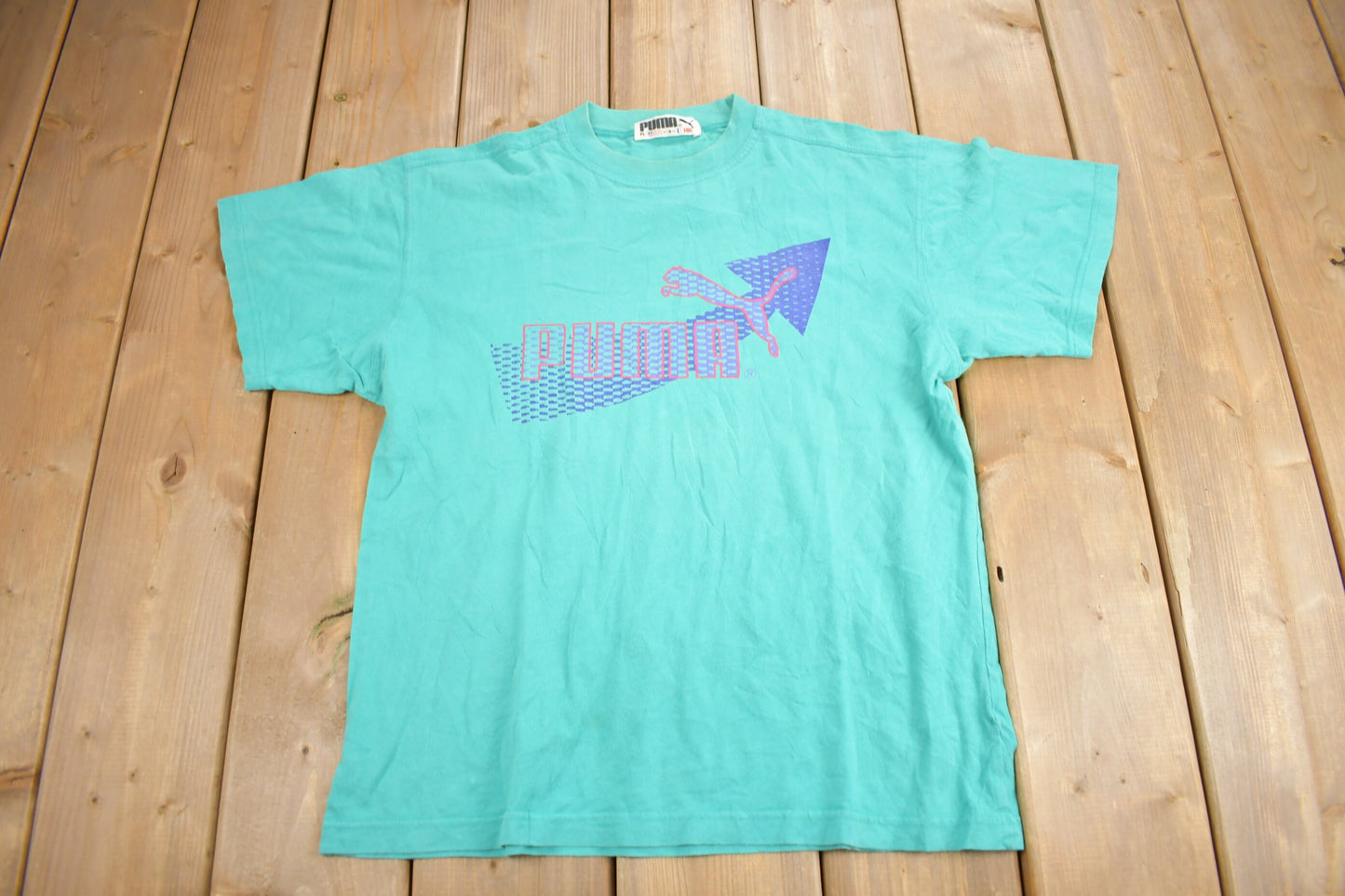 Vintage 1990s Puma Graphic T Shirt / Vintage T Shirt / Streetwear / Graphic Tee / 90s Puma