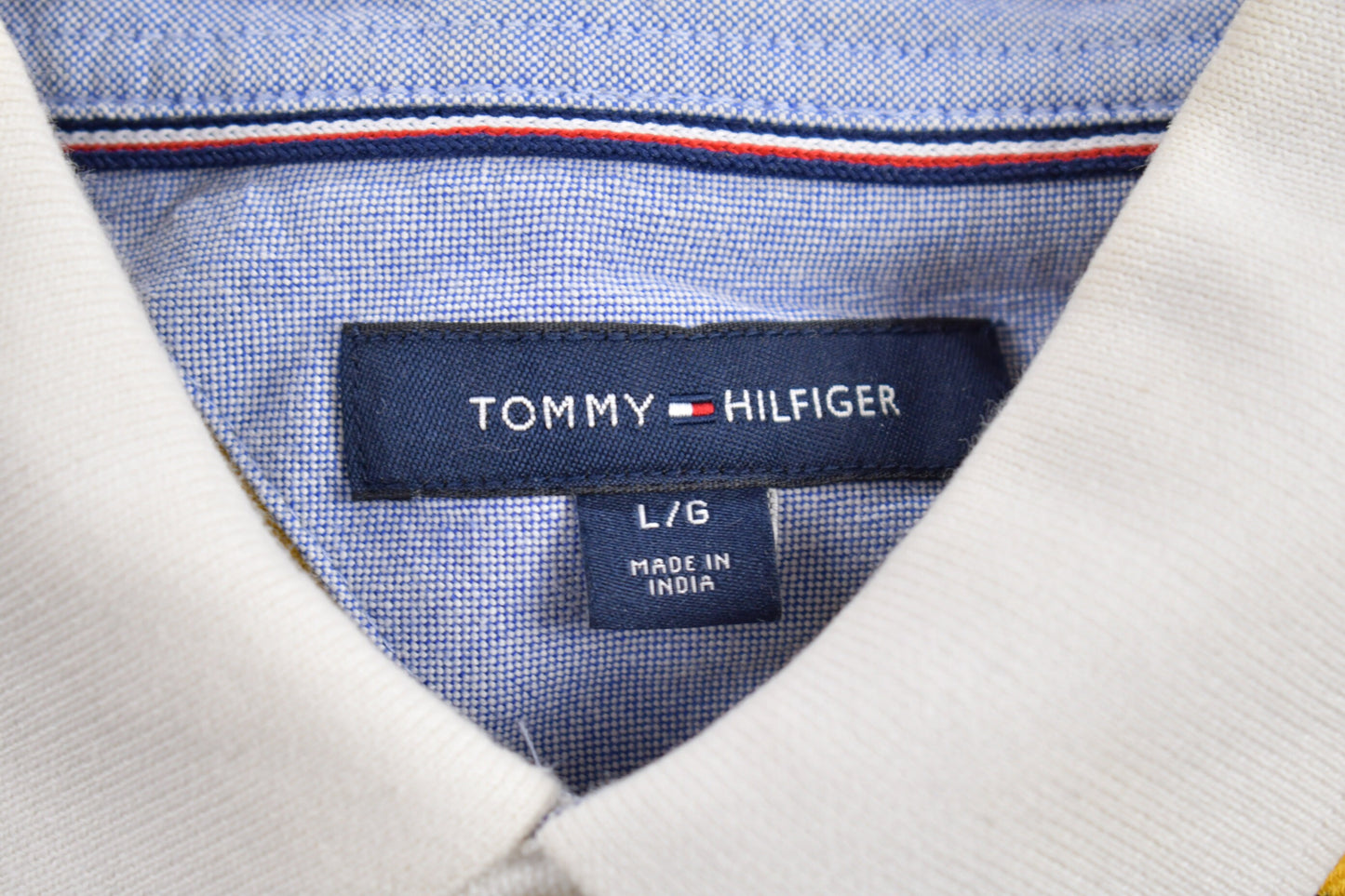 Vintage 1990s Tommy Hilfiger Arc Logo Polo Shirt / Rugby Sweater / Striped / Streetwear / Athleisure / Vintage Tommy / 90s Style / Spell out