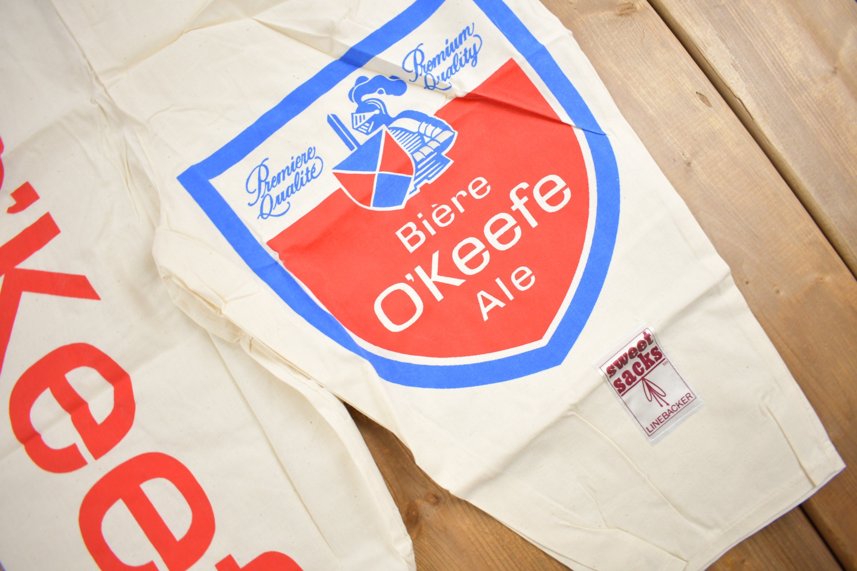 Vintage 1990s O'Keefe Ale Sugar Sack Shorts