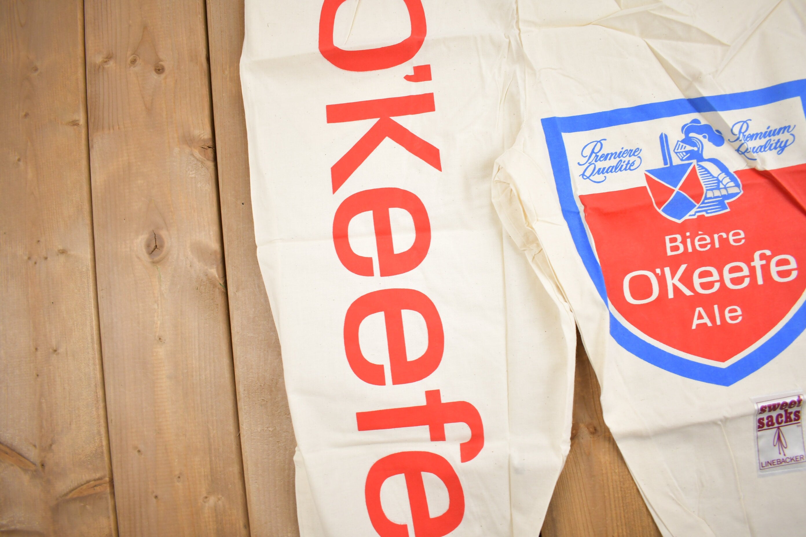 Vintage 1990s O'Keefe Ale Sugar Sack Shorts