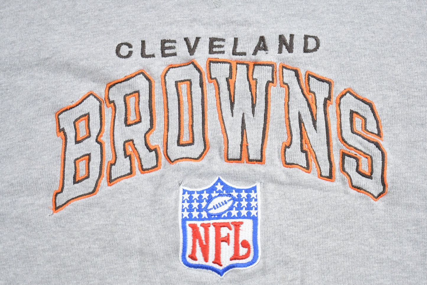 Vintage 1990s Cleveland Browns NFL Champion Crewneck Sweatshirt / Embroidered / Vintage Football / Sportswear / Americana