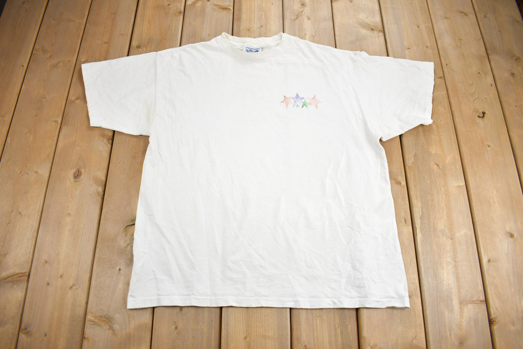 Vintage 1990s "The Only Ladder To The Stars Is Woven With Dreams" Graphic T Shirt