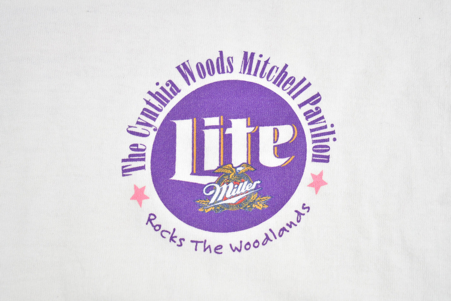 Vintage 1990s Miller Lite Graphic T-Shirt / Made In USA / Single Stitch / NFL / 90s Streetwear / Sportswear / Tultex