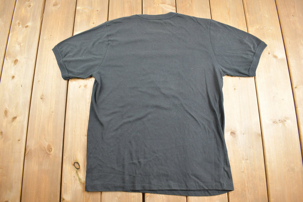 Vintage 1980s Manitoba Great Northern Pike Theme Graphic T-Shirt