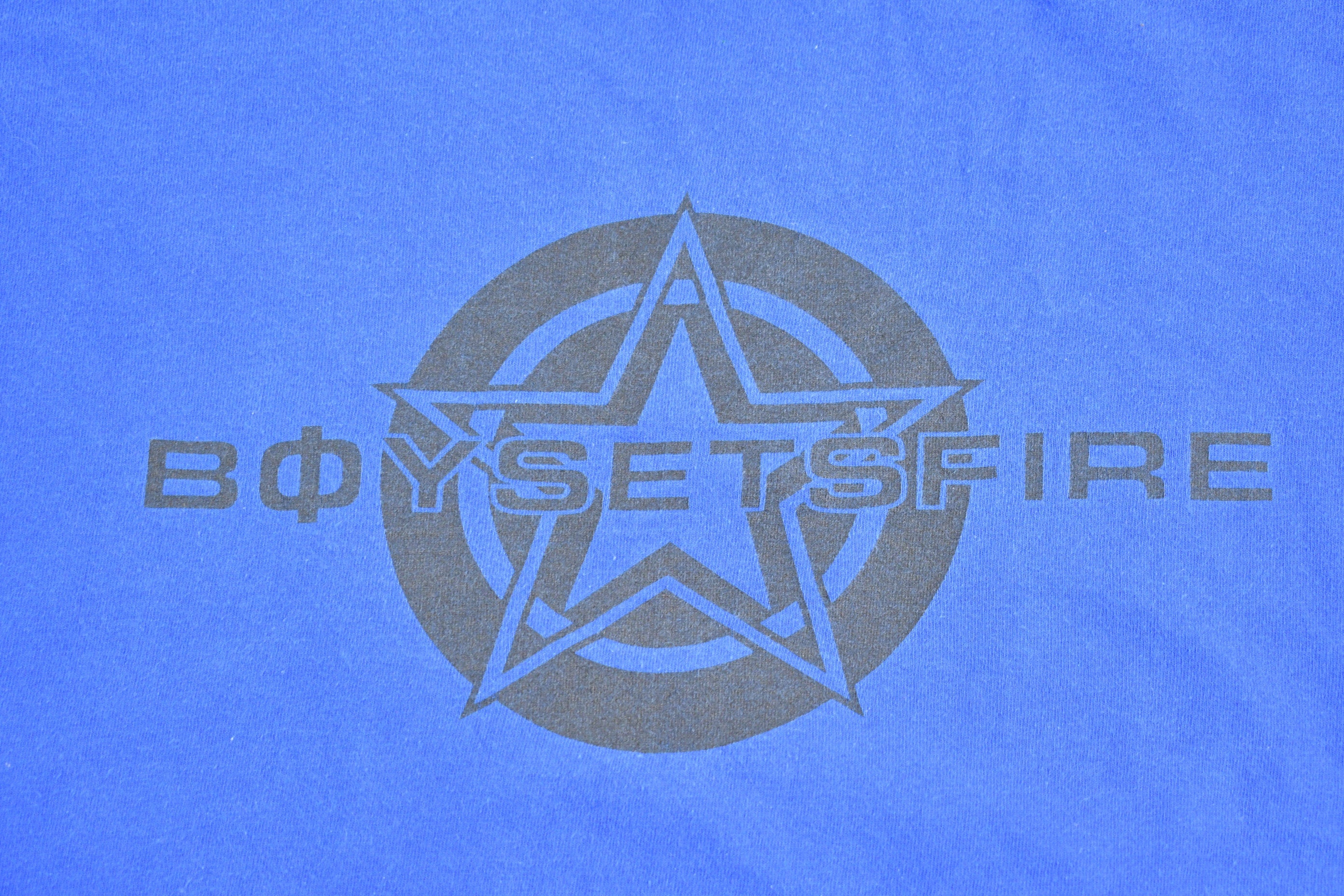 Vintage 1990s Boys Set Fire Band T-shirt