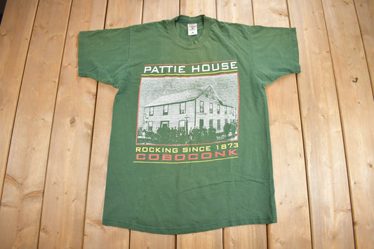 Vintage 1990s Pattie House Coboconk Graphic T Shirt / Vintage T Shirt / Streetwear / Graphic Tee / Made In Canada