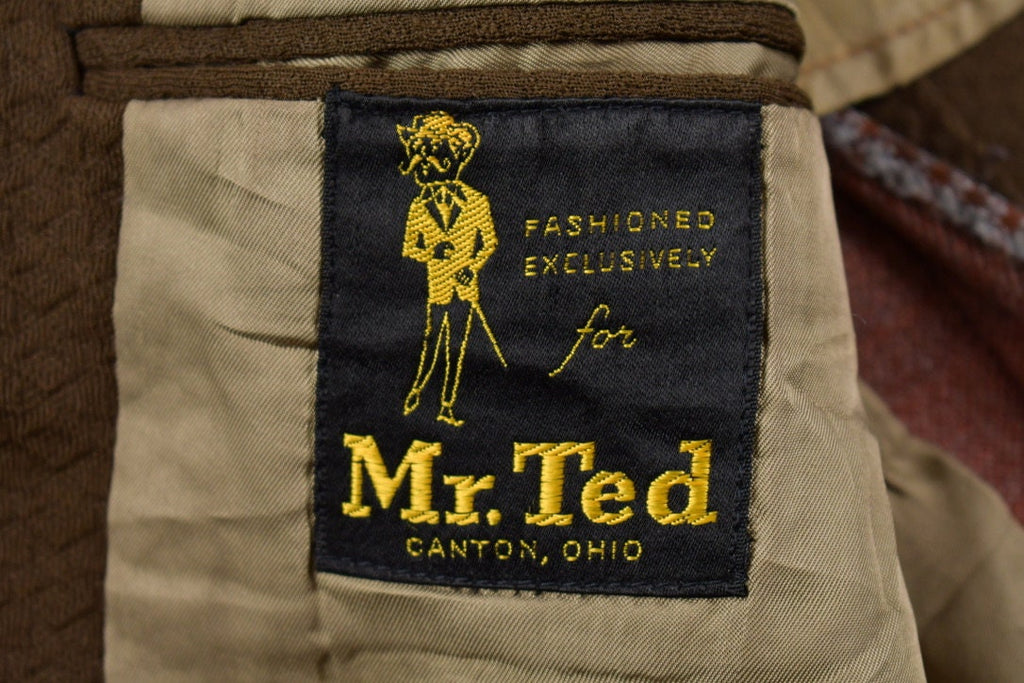 Vintage 1970s Mr Ted Plaid Blazer