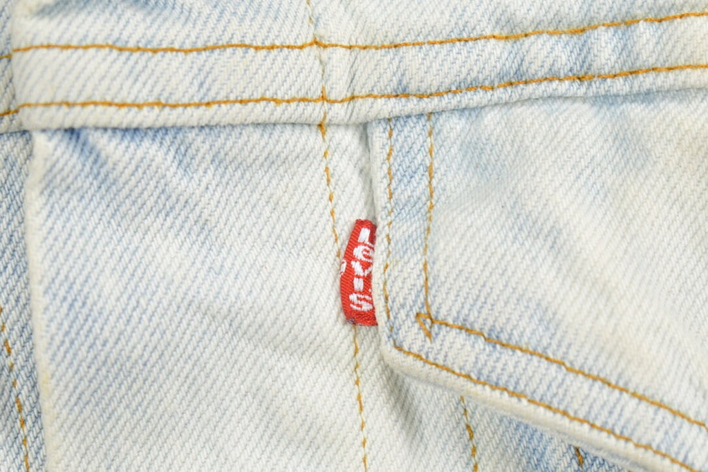 Vintage 1990s Levis Denim Vest Size 36