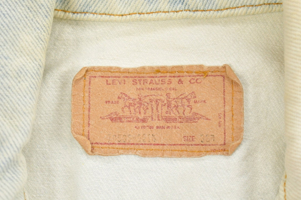 Vintage 1990s Levis Denim Vest Size 36