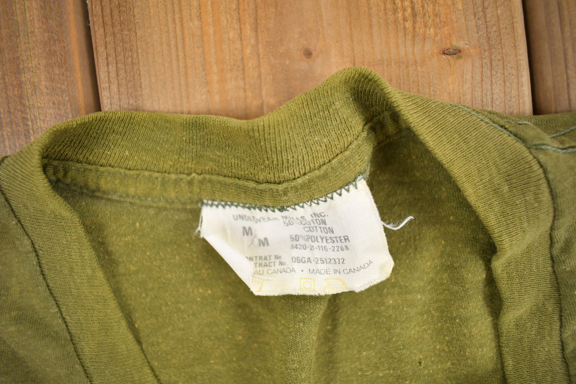 Vintage 1970s K-OSS Commando Camp Graphic T Shirt