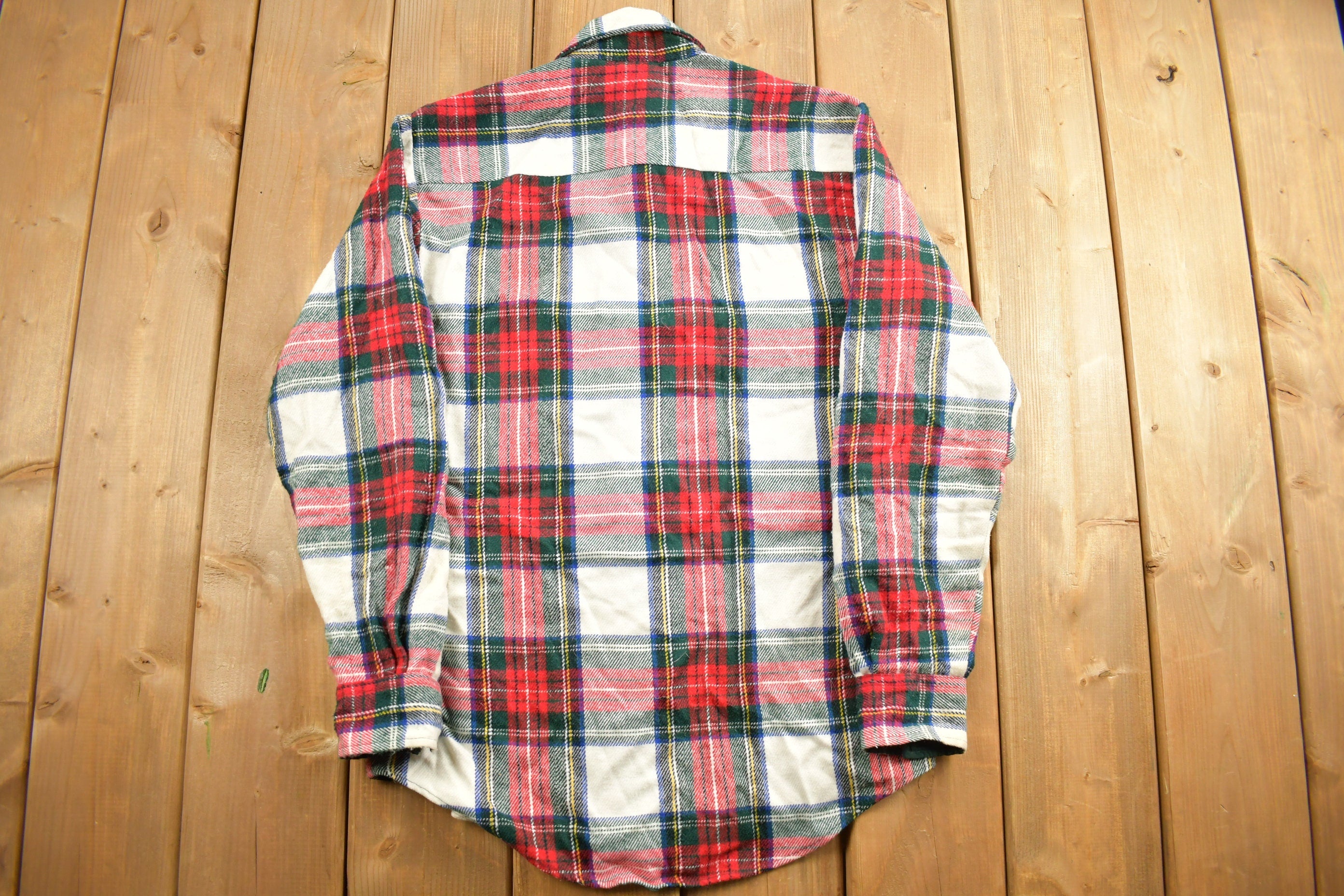 Vintage 1980s Ozark Trail Button Up Plaid Shirt