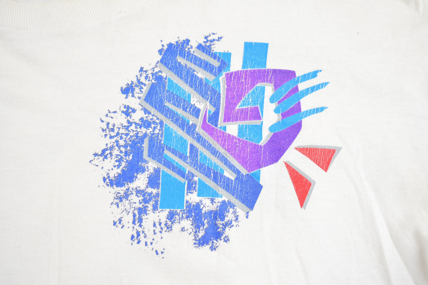 Vintage 1980 Abstract Graphic T Shirt / Vintage T Shirt / Streetwear / Graphic Tee / Single Stitch / Art Tee