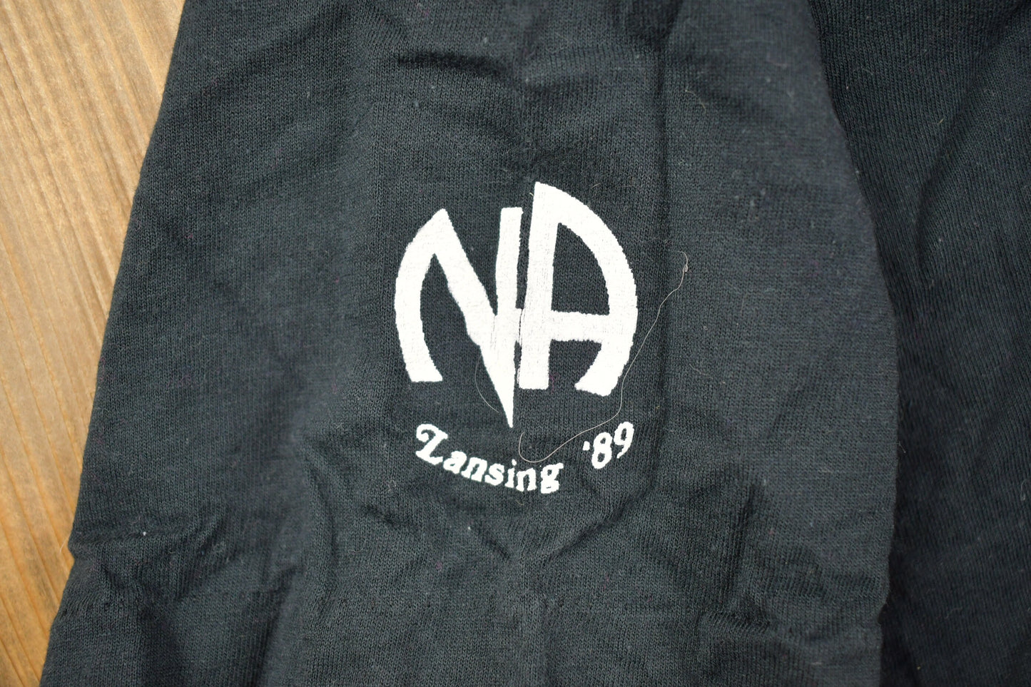 Vintage 1989 Narcotics Anonymous Lansing Graphic T Shirt / Vintage T Shirt / Streetwear / Graphic Tee / Single Stitch / Made In USA