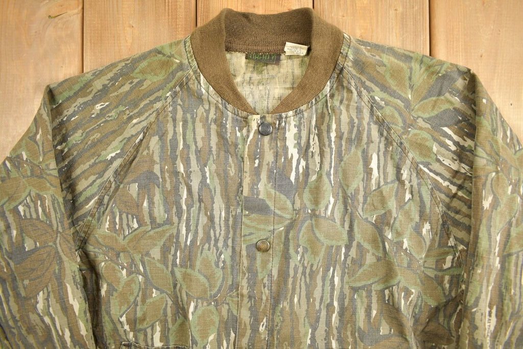Vintage 1990s Liberty Camo Light Bomber Jacket