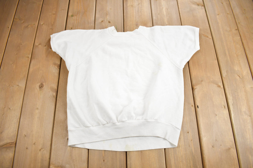 Vintage 1960s St Croix Crusaders Short Sleeve Raglan Sweatshirt