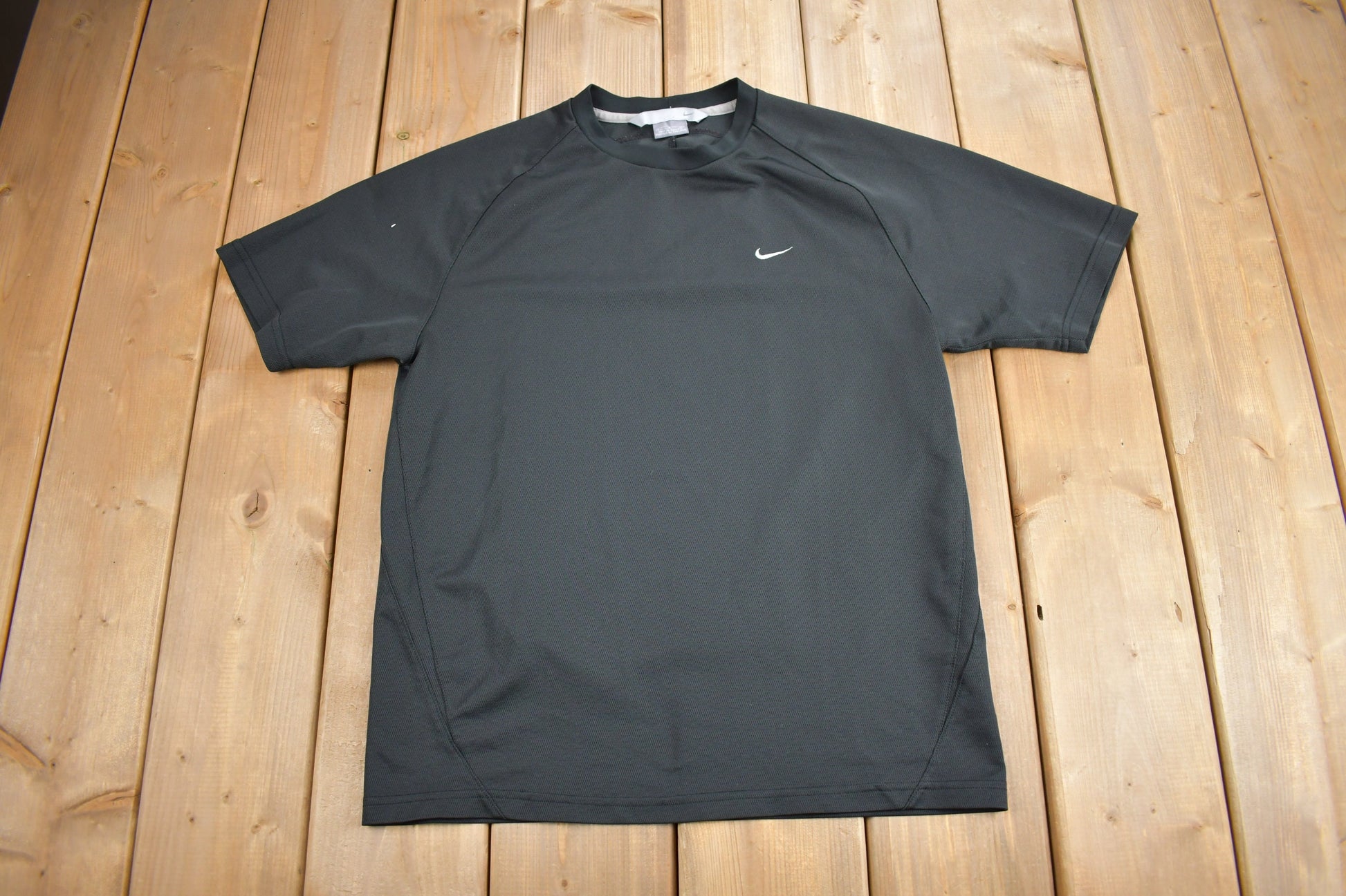 Vintage Y2K Nike Mini Swoosh Embroidered T-Shirt