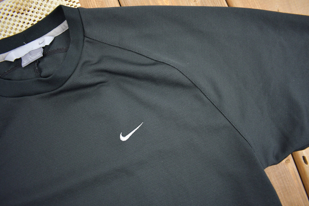 Vintage Y2K Nike Mini Swoosh Embroidered T-Shirt