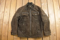 Vintage 1990s Dabaisha Brown Suede Jacket