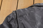 Vintage 1970s Branded Garments Leather Biker Jacket