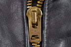 Vintage 1970s Branded Garments Leather Biker Jacket