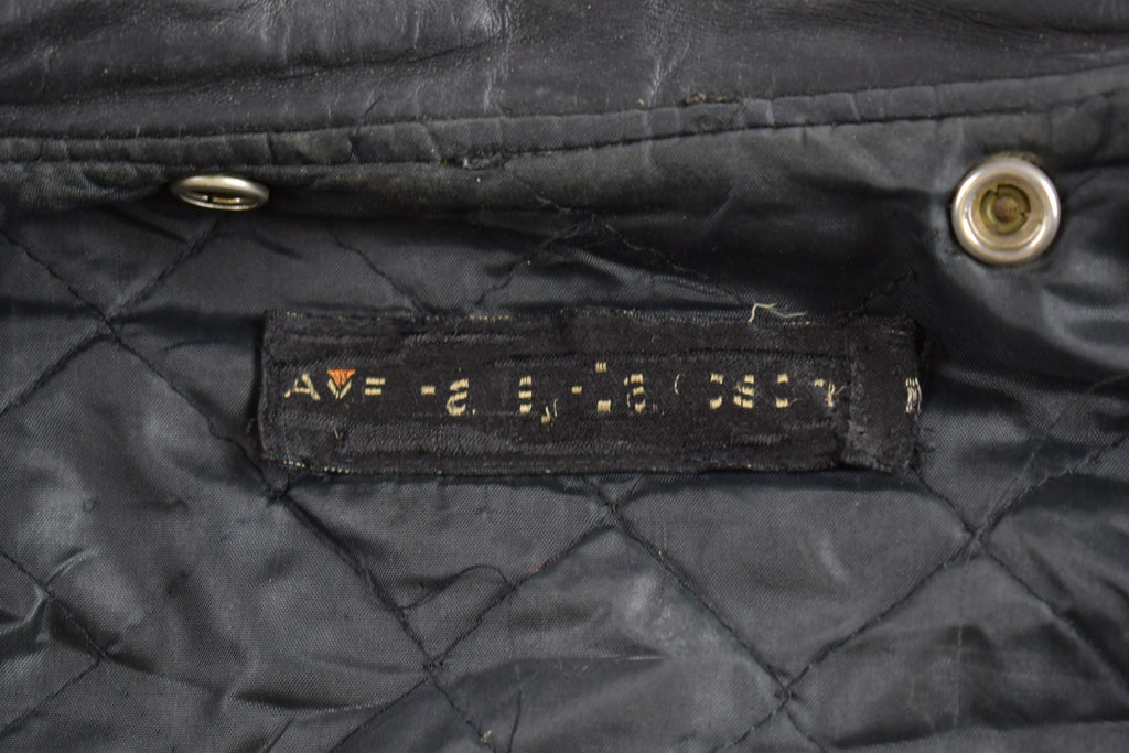 Vintage 1970s Harley AMF Leather Biker Jacket