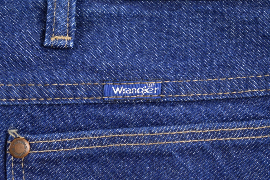Vintage 1980s Wrangler Jeans Size 35 X 33