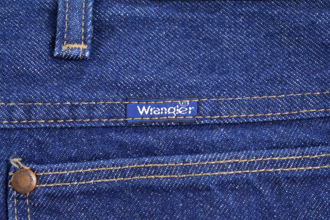 Vintage 1980s Wrangler Jeans Size 35 X 33