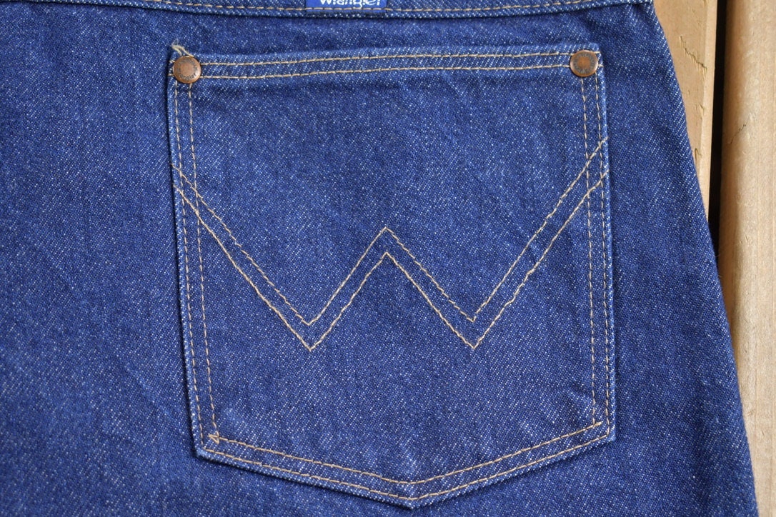 Vintage 1980s Wrangler Jeans Size 35 X 33