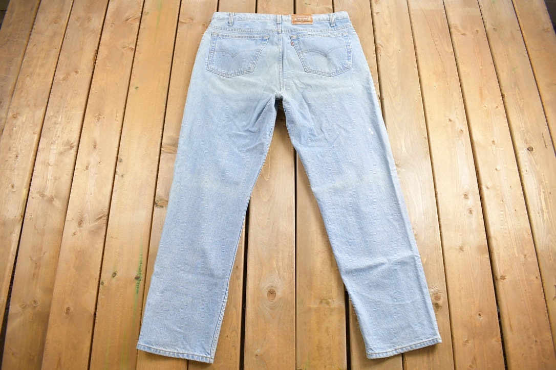 Vintage 1990s Levi's 540 Brown Tab Jeans Size 29 x 32 / 90s Denim / Streetwear / Relaxed Fit Jeans / Vintage Levi's