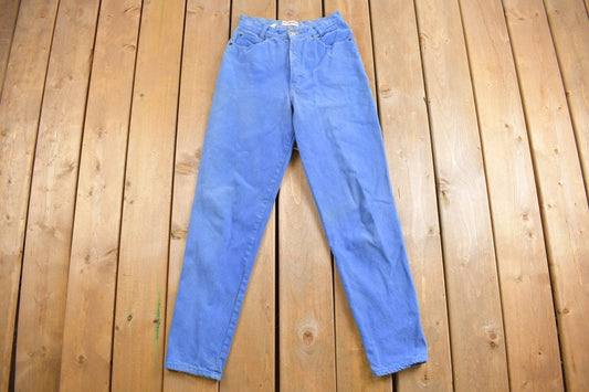 Vintage 1990s Jack Mulqueen Blue Jeans Size 25 X 29 / Blue / 90s / 80s Denim / American Vintage / Streetwear / Pants