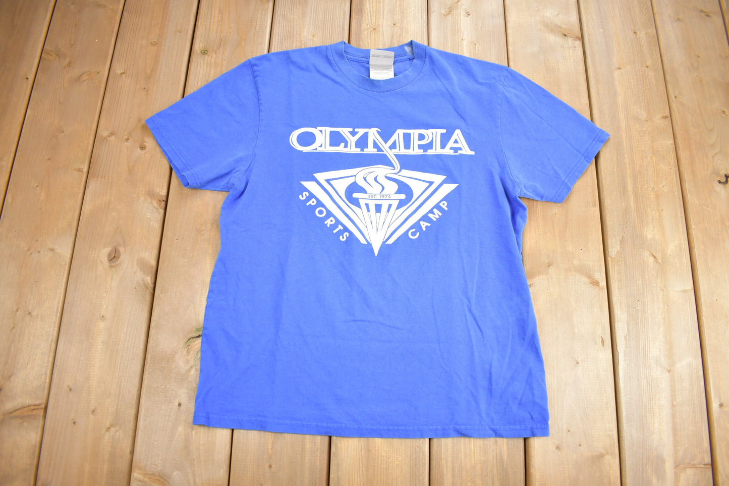 Vintage Y2K Olympia Sports Camp Graphic T Shirt / Vintage T Shirt / Streetwear / Vintage Nike / Made In Canada