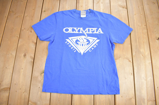 Vintage Y2K Olympia Sports Camp Graphic T Shirt / Vintage T Shirt / Streetwear / Vintage Nike / Made In Canada