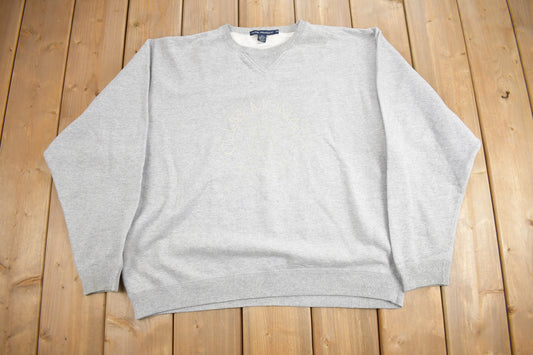 Vintage 1990s Club Monaco Crewneck Sweatshirt /  90s Crewneck / Made In Canada / 90s Club Monaco / Streetwear / Rare Vintage