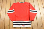 Vintage 1990s Chicago Blackhawks CCM NHL Hockey Jersey